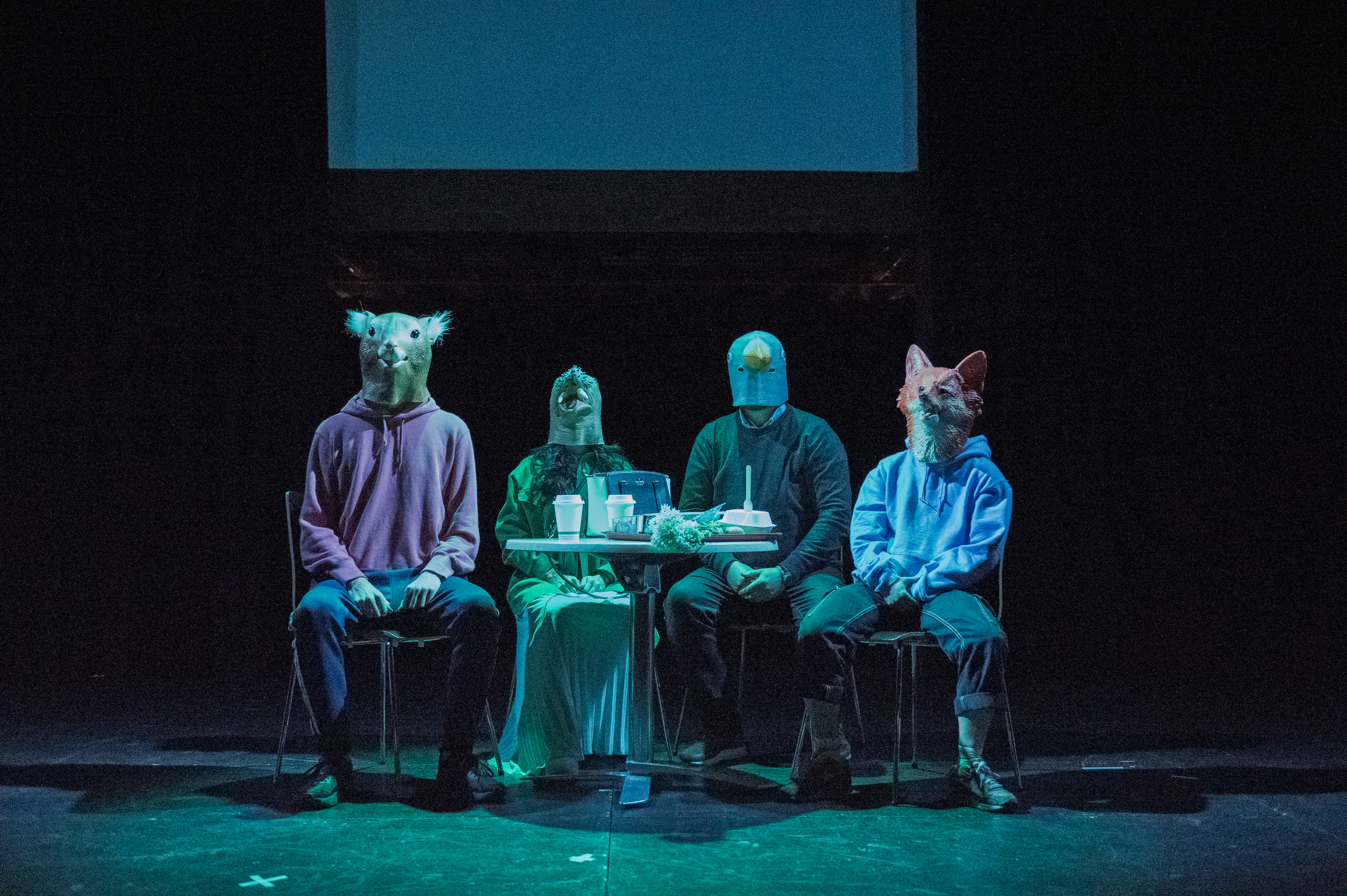 Production photo from The Stories